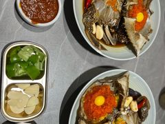 -草家酱蟹炭火烤肉店(珲春南路一店)