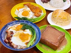 黑椒鸡扒双蛋饭-澳门陈光记烧味饭店(南京德基广场店)