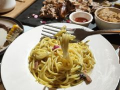 白汁蘑菇意面-麦甜创意轻食餐厅(西康路店)