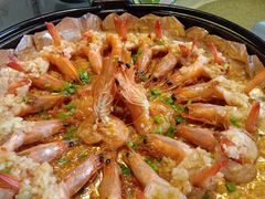 铁板蒜香虾-雅和生态渔庄·宜城锅巴饭(龙灵山公园店)