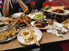 -宝记烧烤·碳锅羊肉·羊蝎子火锅·夜食社(文体路创始店)