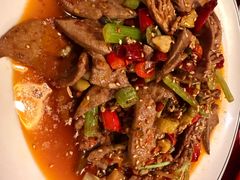 肝腰合炒-重庆石磨豆花庄(乔庄店)