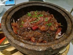 石锅腊味焗粉丝-狮王府淮扬菜(新街口友谊店)