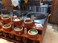 自助调料区-老油饼酸菜汤(高铁和平店)