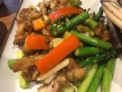 翠绿椒香爆牛蛙-火齐潮汕砂锅粥(五道口店)