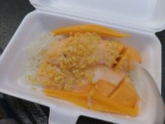 -芒果糯米饭摊子