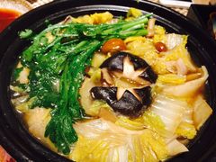 菌菇鸡肉锅-歌行灯日本料理(伊势丹店)