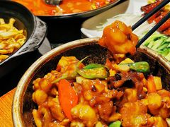 石锅豆豉牛蛙-小城故事·地道宁波味(月湖盛园店)