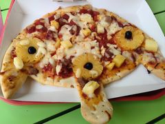 三眼仔辣味海鲜披萨-Lotso Lunch Box 草莓熊餐盒