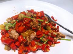 小炒黄牛肉-毛家饭店(澳德乐店)