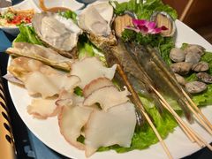 -邹开喜·小海鲜醉鸡煲·潮汕鲜切牛肉店(襄阳北路店)