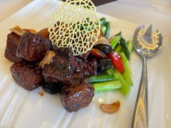 黑金雪花牛肉粒-上海和平饭店龙凤厅 Dragon Phoenix