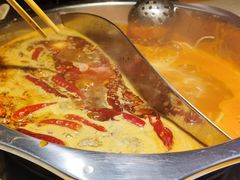 特色麻辣拼木瓜番茄锅-重庆锦火锅(惠福东路店)