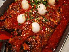 荔枝香辣-鱼酷活鱼烤鱼(南京水游城店)