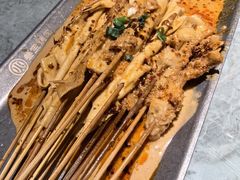 涮牛肚拼豆皮-叁宝烤肉• 西安烧烤(高科新花园店)