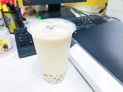 桂花乌龙拿铁加芋圆波霸-茉沏(光启城店)