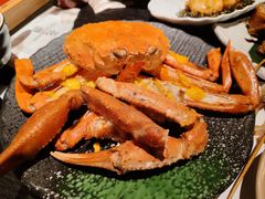芝士焗松叶蟹-花潮料理艺食馆(成都万象城店)