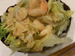 海鲜蔬菜色拉-上海1号私藏菜(静安店)