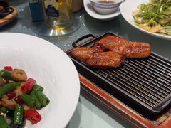 -海派美食·家宴海鲜青岛菜·石锅鲽鱼头(东方城店)