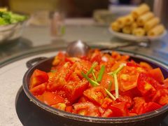 -贵州辣子鸡番茄鸡