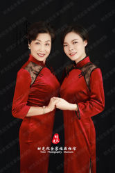 -时光纪亲子全家福照相馆(静安店母女写真父母纪念照)