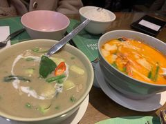 中部绿咖喱鸡肉-帕蓝·暹罗料理(曲阳店)