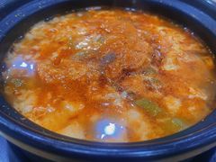 嫩豆腐汤-贤花饭店(城阳店)