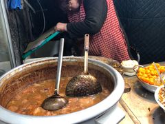 -清真马乐贝腊牛肉蛋黄菜夹馍(马蓉洒金桥店)