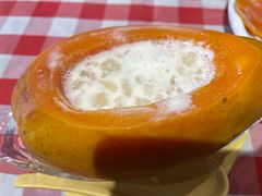 热原只木瓜炖雪蛤-开心果牛扒城(雍华庭店)