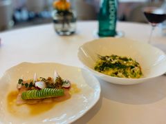 帝王蟹蟹肉烩饭配甜豆和莳萝-Jean Georges