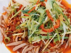 韭菜腰丝-洪霞餐馆