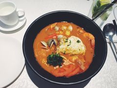 海鲜红汤面-维园悦谱·海派家常菜(乌鲁木齐南路店)