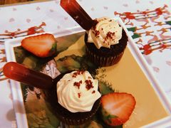 红丝绒cupcake-威克特披萨汉堡