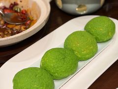 菠汁金柚包-果然居酒家 · 顺德园林私房菜