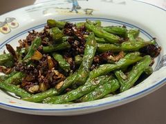 辣椒炒四季豆-回头食客-李久其家民间餐厅(望城金桥国际店)
