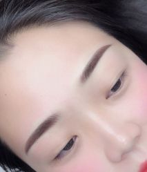 -西施无菌半永久纹绣眉眼影唇轻增发纹发际线