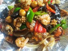 海鲜全家福-龙香居海鲜浑锅家常菜·特色驴肉