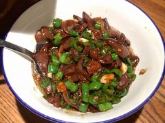 青椒牛肝菌-炊烟小炒黄牛肉(中心印象城店)
