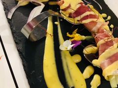 意大利帕玛火腿卷本地芦笋花-开间茶馆·围炉煮茶