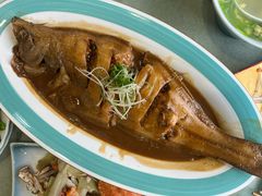 家常焖鲽鱼-渔娘渔家丹东海鲜(东直门店)