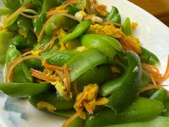 小角瓜炒蛋-龙姐私房菜(和顺古镇店)