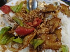 地三鲜盖饭-右安门拉面