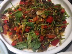 小炒黄牛肉-鸭王烤鸭店(三里河店)
