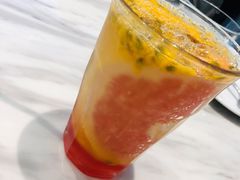 西柚百香果苏打-KAFVS咖啡思咖啡馆(香海路店)