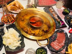 清纯的鸭血-哥老官重庆美蛙鱼头(龙湖杭州金沙天街店)