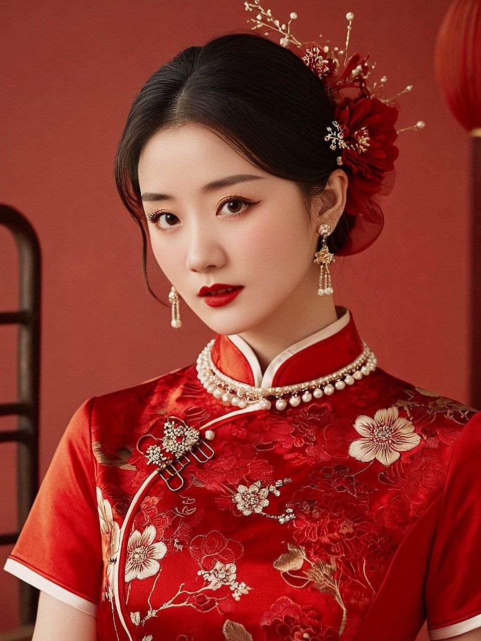 古风新娘超有范