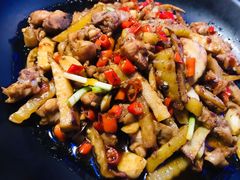 香辣大盘鸡-蘭奢雅集·江浙菜(青山江滩店)