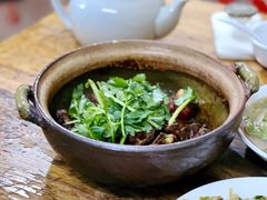 腊肠排骨煲-海口滨海新村143号海南老字号炒菜店