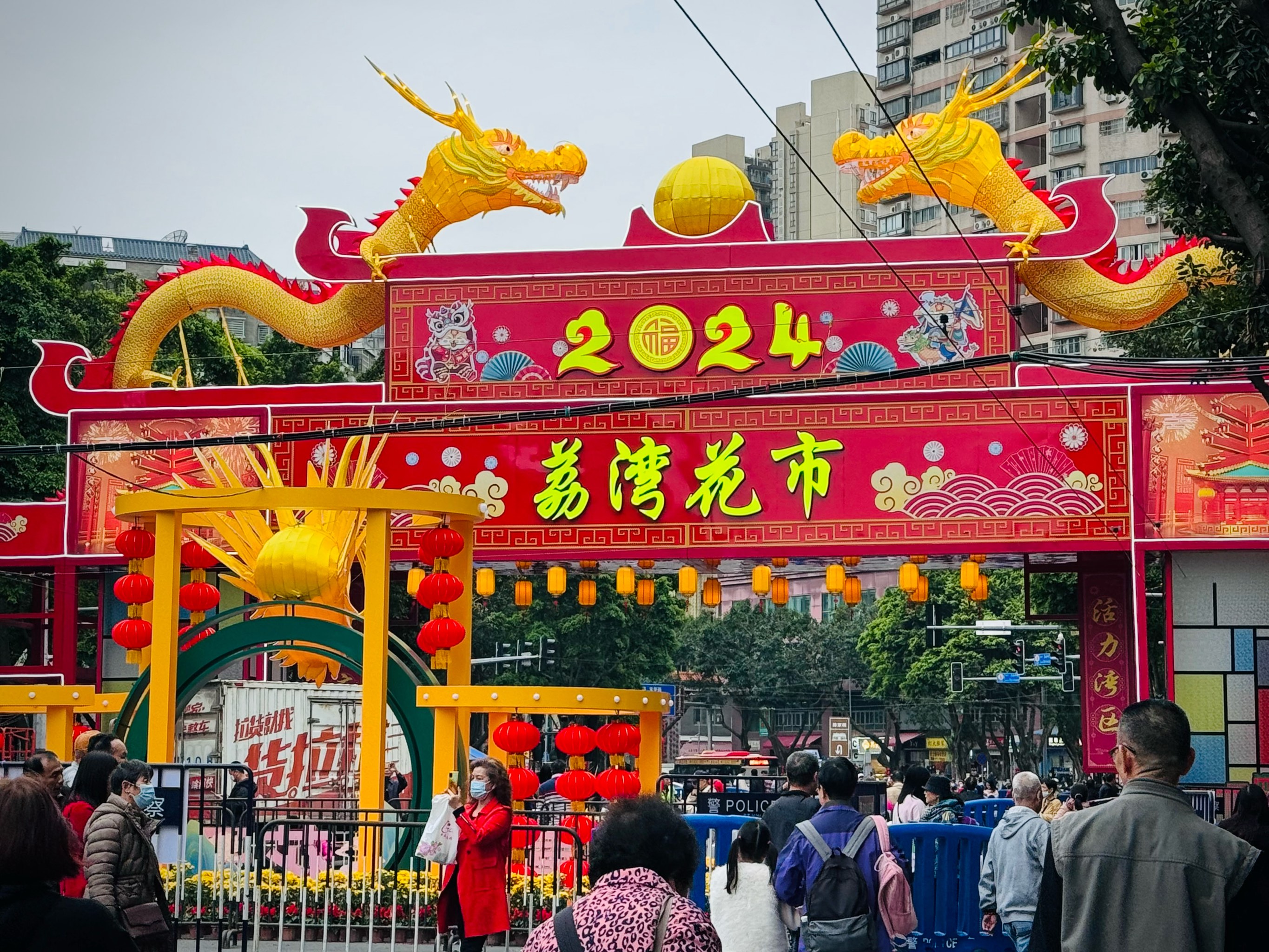 春节逛花市日记图片