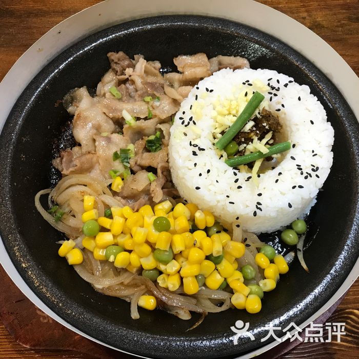 板烧厨房(diy快餐)-咖喱芝士五花肉板烧饭-菜-咖喱